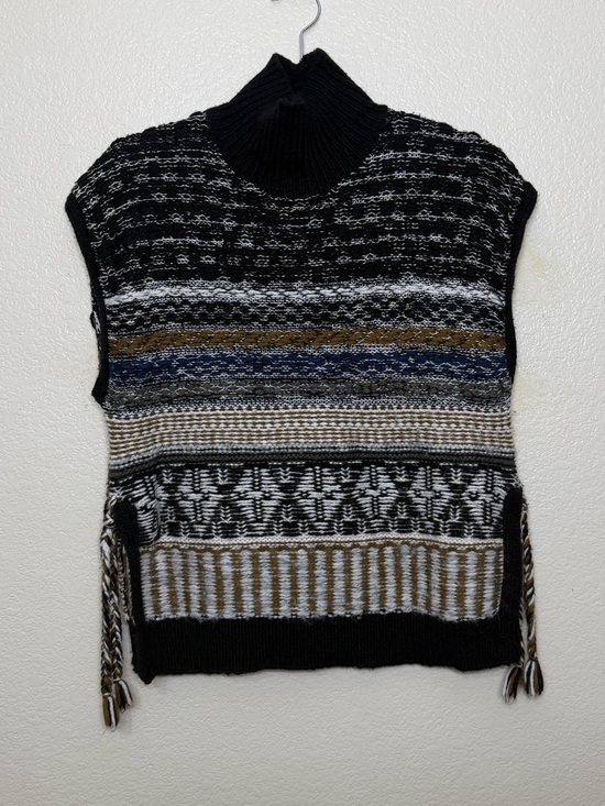 Madewell Jackets & Blazers - Madewell Tribal Alpaca Wool Sweater Vest Fair Isle Turtle Neck Size XS